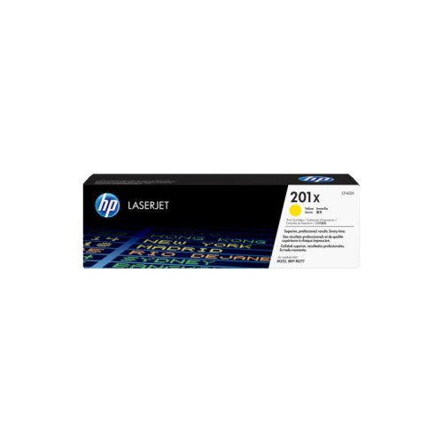 HP CF402X žuti toner u originalnoj crno bijeloj kutiji za pisače LaserJet