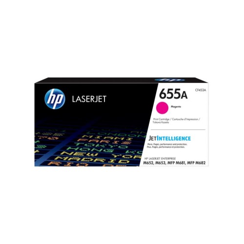 HP CF453A magenta toner u prepoznatljivoj kutiji s vidljivom oznakom