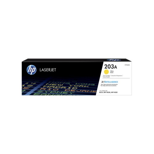 Originalno pakiranje za HP CF542A 203A žuti toner